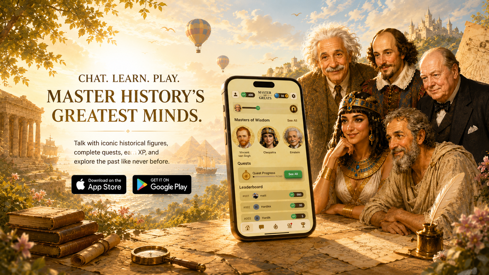 Unlock Your Greatness Today — Master The Greats on Google Play